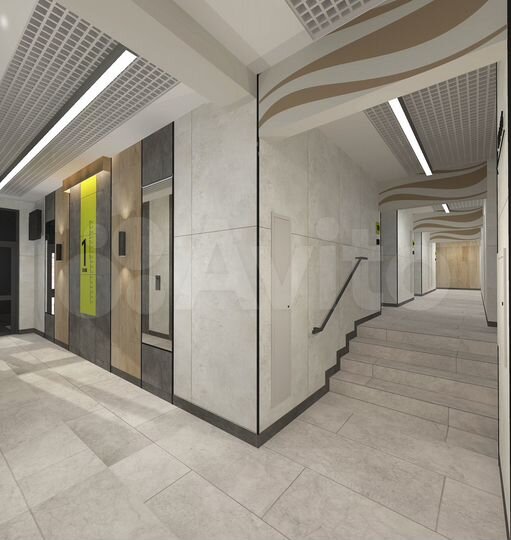 1-к. квартира, 33,7 м², 1/17 эт.