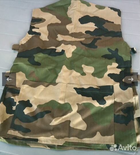 Летняя рубашка-жилет французского легиона. р.50-52