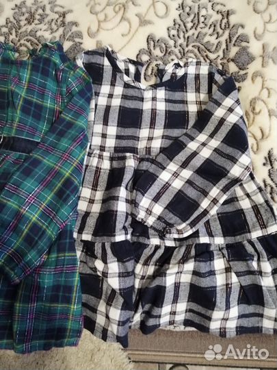 Теплые платья детские