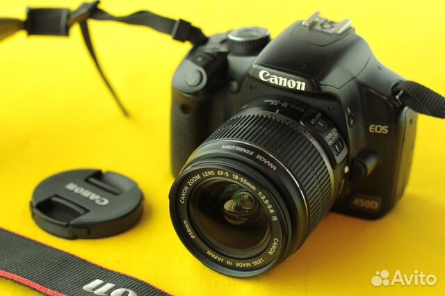 Фотоаппарат Canon 450D kit box комплект купить в Москве | Электроника ...