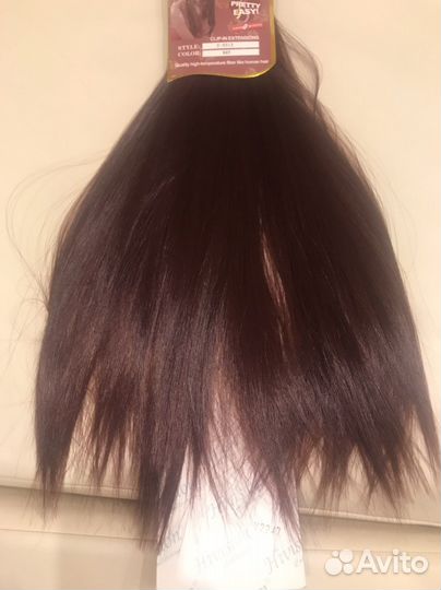 Набор накладных локонов на трессах