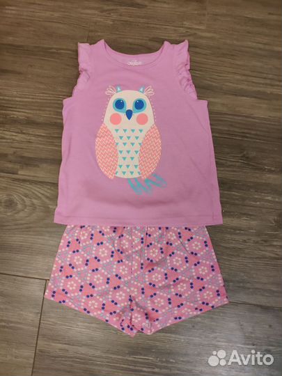 Летняя пижама на девочку Carter's 8 лет