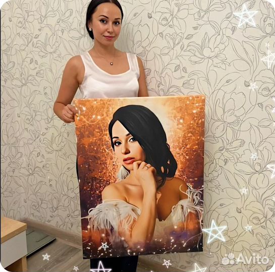 Портрет по фото подарок