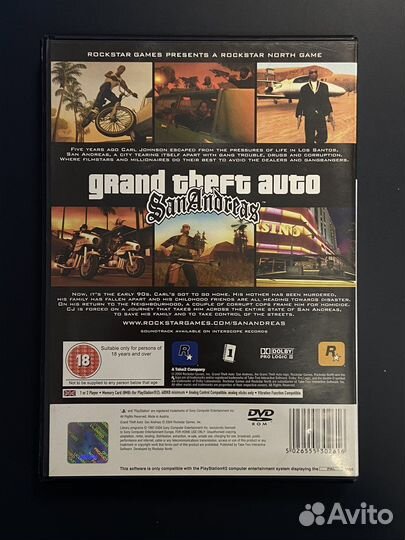 Grand Theft Auto: San Andreas Ps2