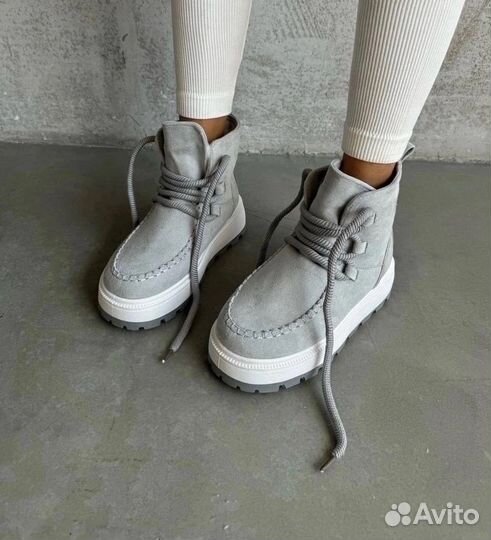 Угги дутики на платформе зимние