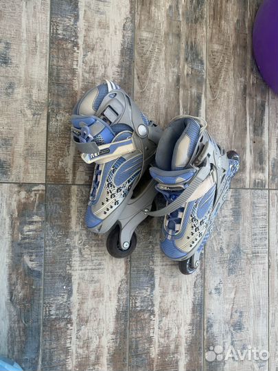 Роликовые коньки женские 37