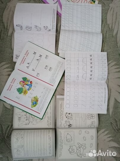 Детские прописи и букварь пакетом