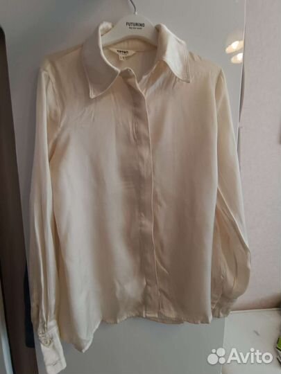 Детская атласная рубашка