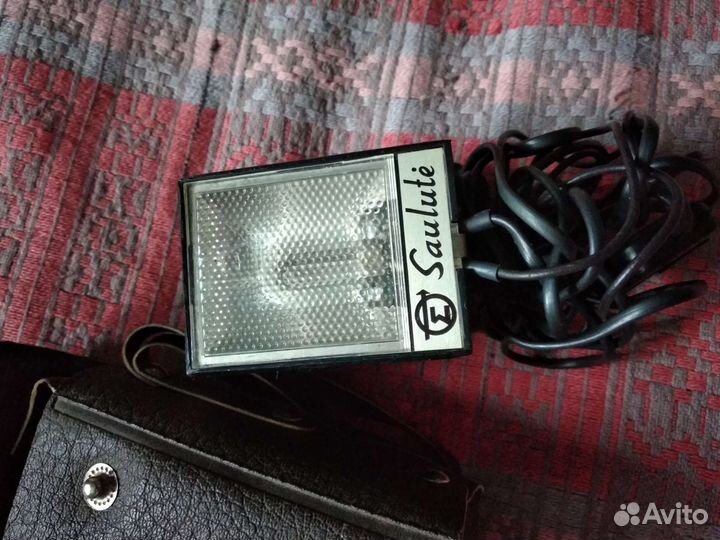 Фотоаппарат Зенит 4 со вспышкой