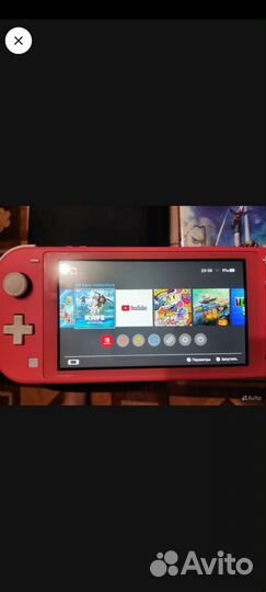 Nintendo switch lite с играми