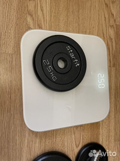 Гантели разборные 17 кг