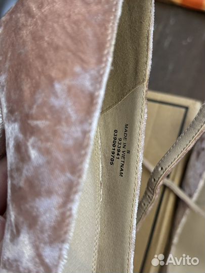 Бархатные туфли 38 ASOS