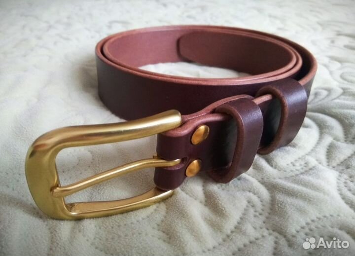 Ремень - кожаная классика *