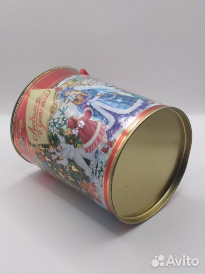 Банка для новогодних подарков