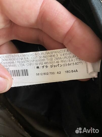 Zara man костюм
