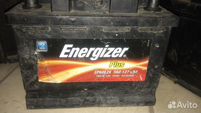 Аккумулятор бу енерджайзер 60 детальцентр