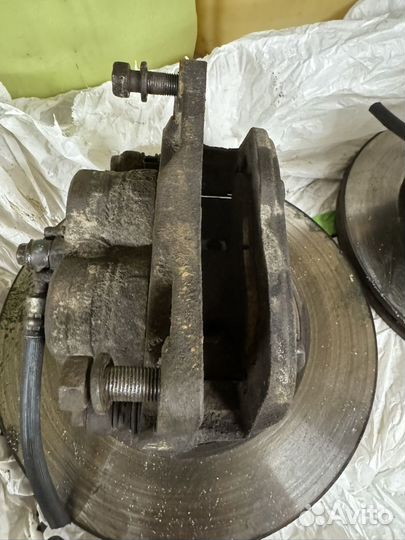 Тормоза передние subaru forester sg 295 мм