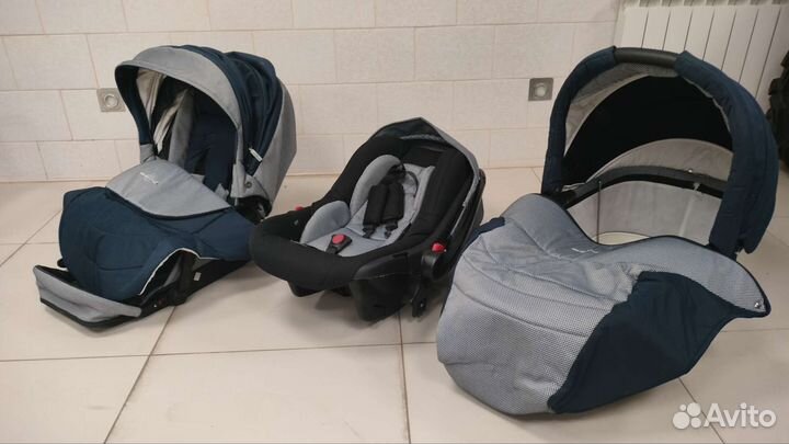 Коляска bebetto holland 3 в 1