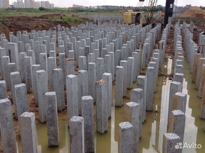 Сваи железобетонные / Жб сваи / Забивные сваи