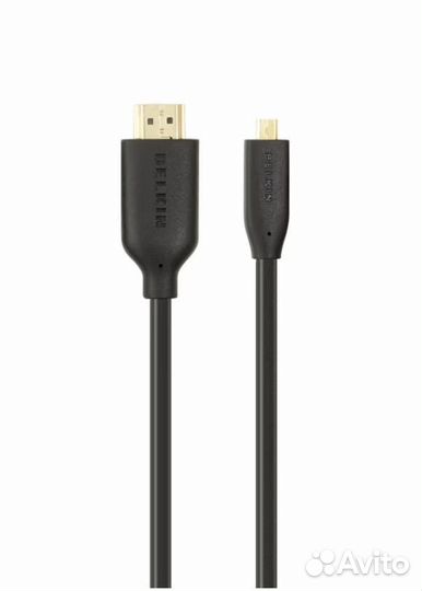 Кабель Belkin hdmi-miсrohdmi, золотое покр. разъем