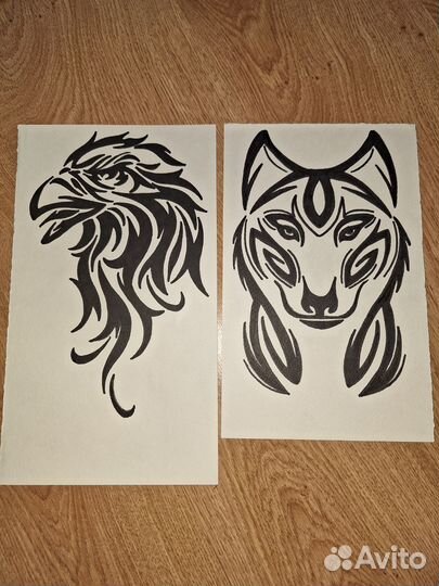 Рисую эскизы тату