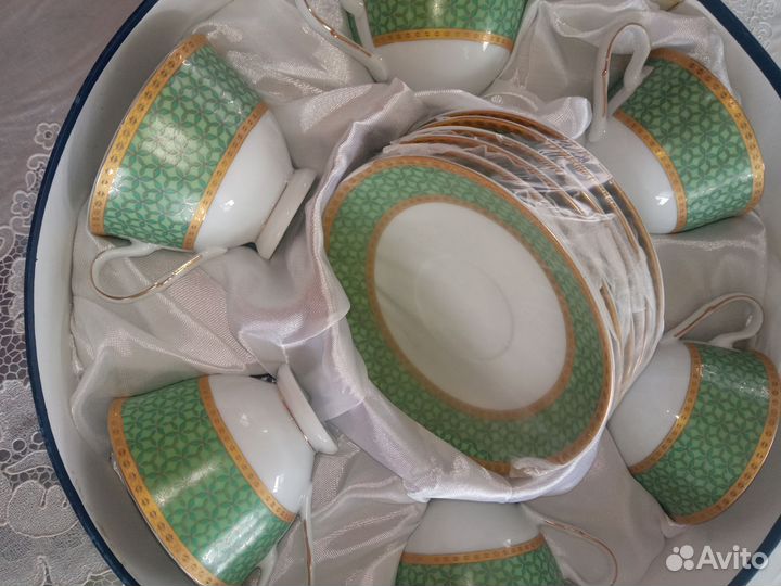 Фарфоровый чайный сервиз Fine porcelain collection