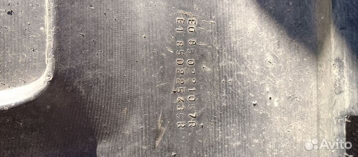 Задний бампер renault duster