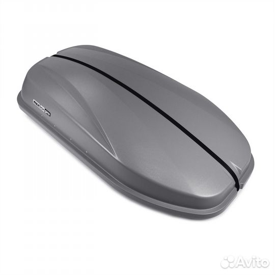 Автобокс MaxBox PRO 380 литров, серый мат