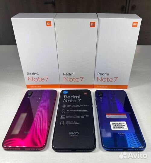 Xiaomi Redmi Note 7, 4/64 ГБ