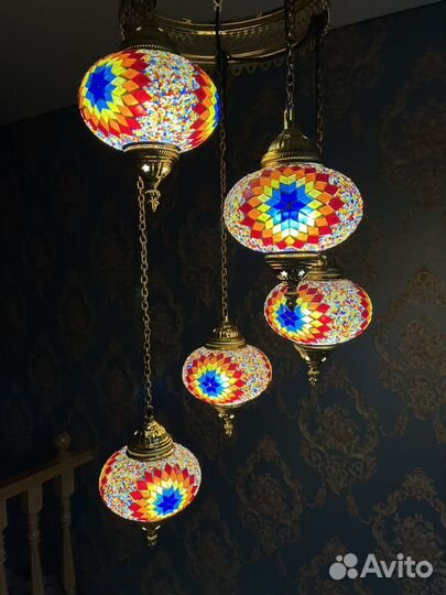 Люстра в восточном стиле