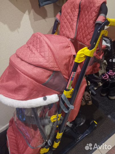 Коляска санки Nika 7-3