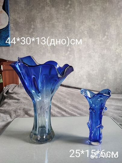 Хрустальная ваза большая,маленькая, керамика