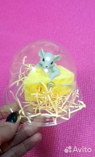 Мыло мышонок на сыре