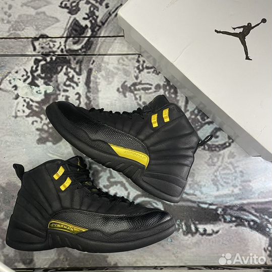 Кроссовки Air Jordan 12 Retro Black Taxi