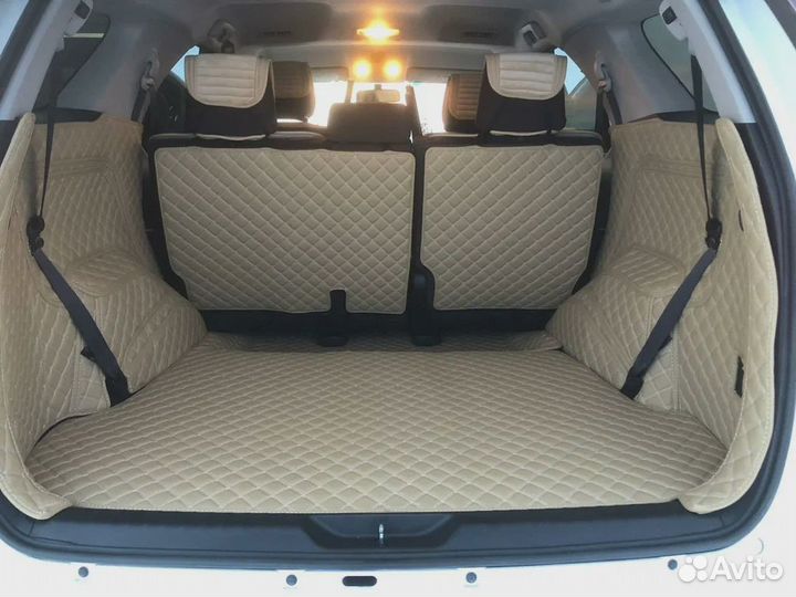 3D Коврики Toyota Fortuner 2 из Экокожи