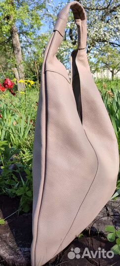 Сумка шоппер натуральная кожа италия