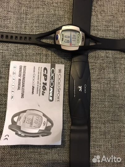 Нагрудный пульсометр ciclo plus 16is