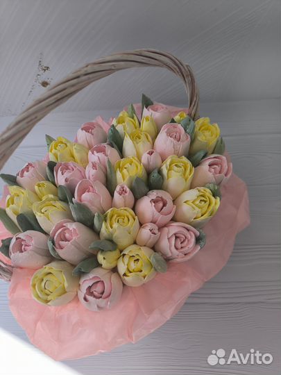 Подарок к выпускному. Букет из зефира