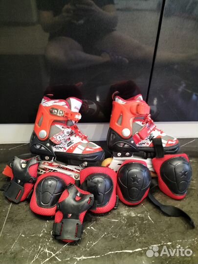 Роликовые коньки детские 31-34