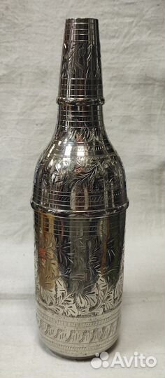 Шейкер для коктейлей. Латунь. 31 см. Индия