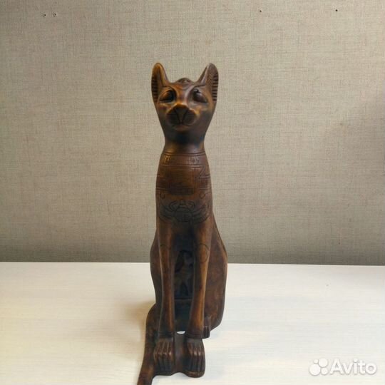 Кошка Бастет. Оберег. Натур. дерево