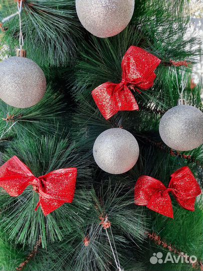 Бантики на елку,елочное украшение