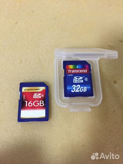 Transcend 32/ Silicon Power 16