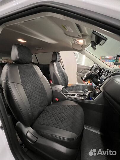 Авточехлы с алькантарой на Audi A4 B8 от Автопилот