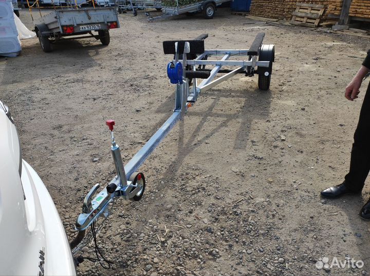 Прицеп для лодки пвх 81771С.012. установка фаркопа