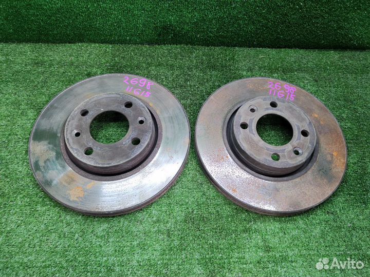 Диск тормозной(пара) Nissan almera G15