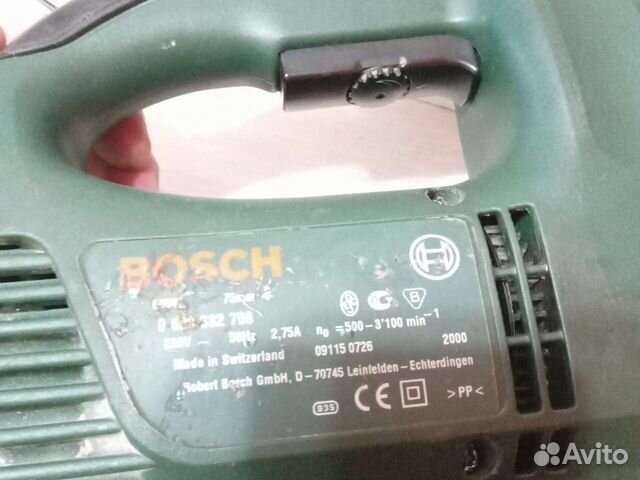 Лобзик Bosch PST 750 PE на запчасти.Швейцария