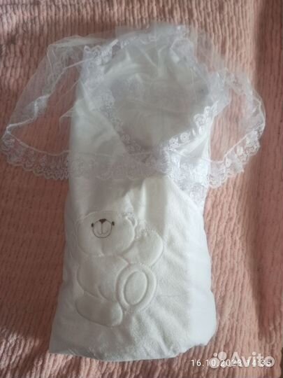 Конверт - одеяло на выписку новый