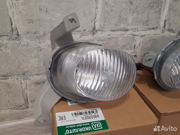 Фары противотуманные комплект Chevrolet Aveo T250