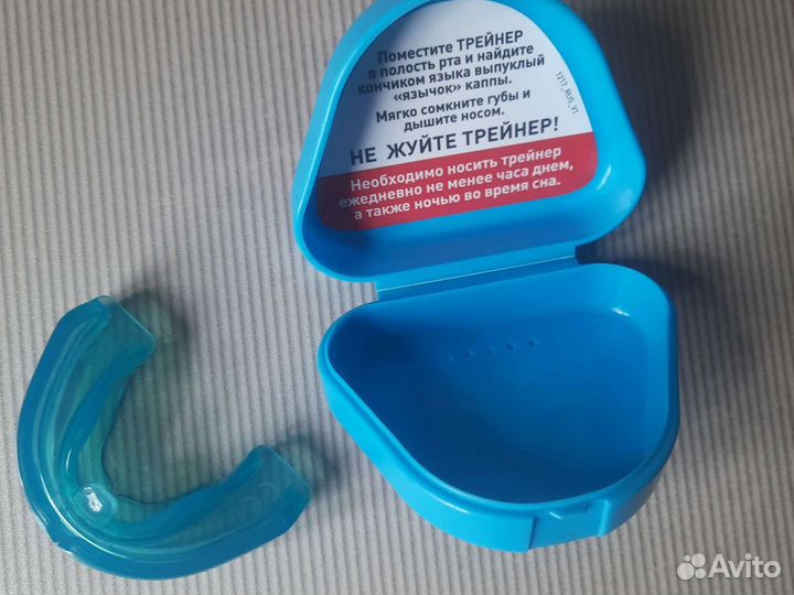 Трейнер для зубов т4к голубой (от 6-9 лет)